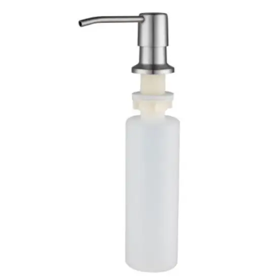 Linar 120 zlewozmywak stalowy z dozownikiem 62x48x21 cm inox prawy